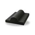 Limberoo foot trainer: black foam pad with one centred hump